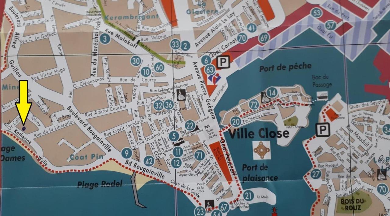 Studio Face A La Mer Concarneau Luaran gambar